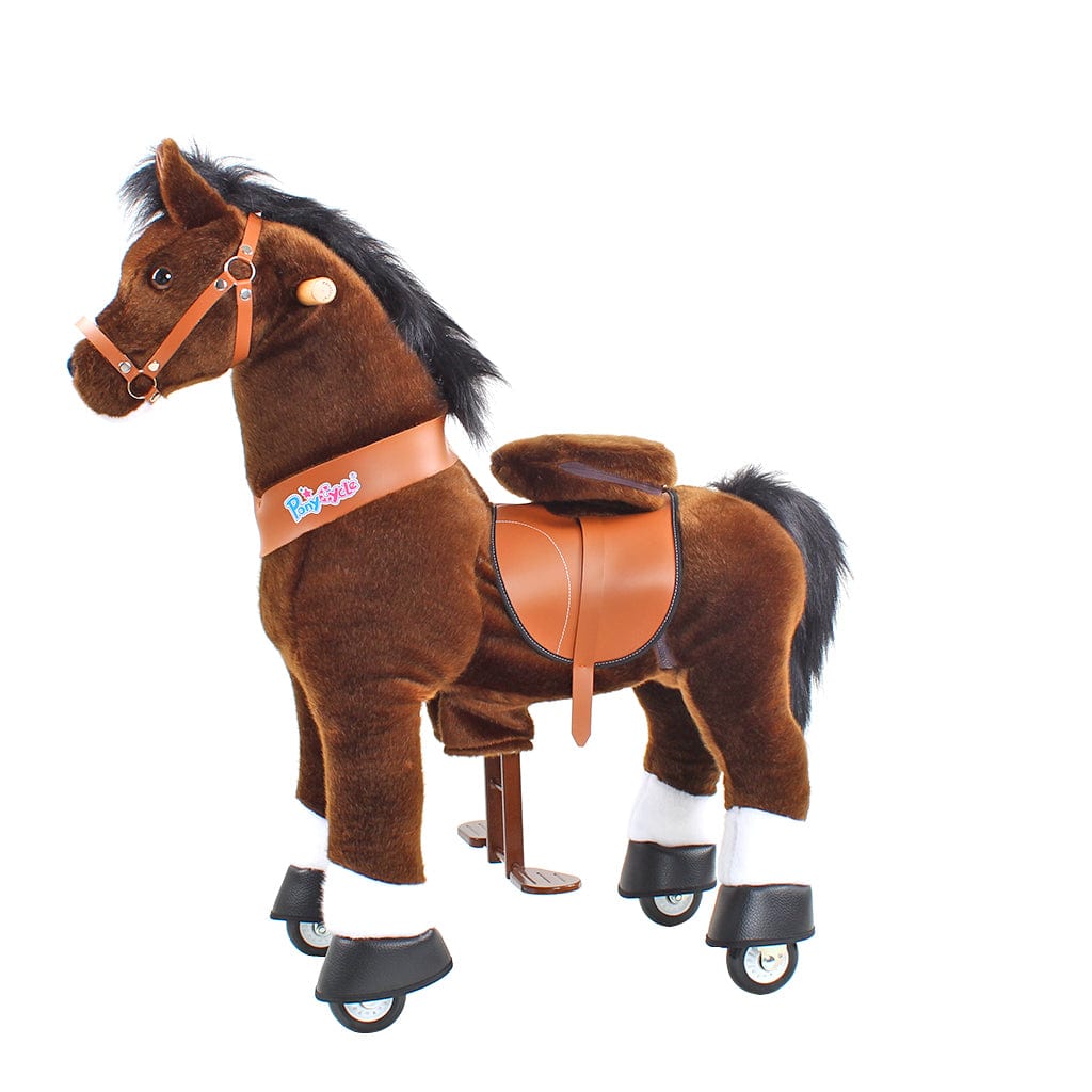 Model U® Horse Ride-On Toy Age 4–7 – Chocolate