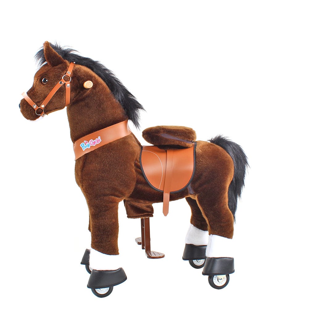 Model U® Horse Ride-On Toy Age 4–7 – Chocolate