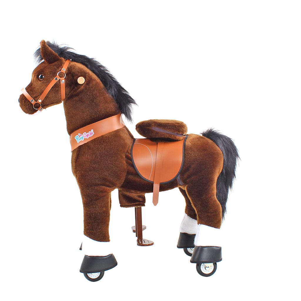 Model U® Horse Ride-On Toy Age 4–7 – Chocolate