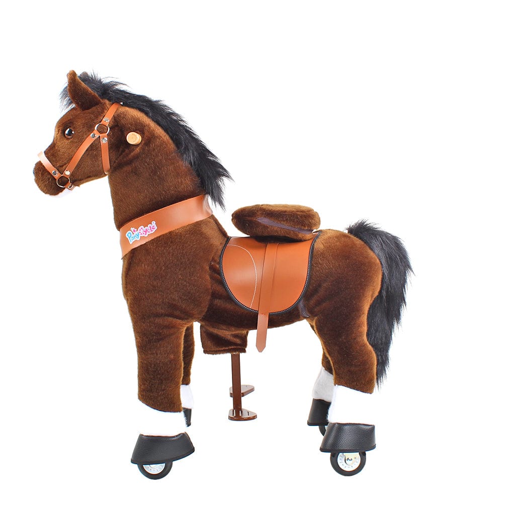 Model U® Horse Ride-On Toy Age 4–7 – Chocolate