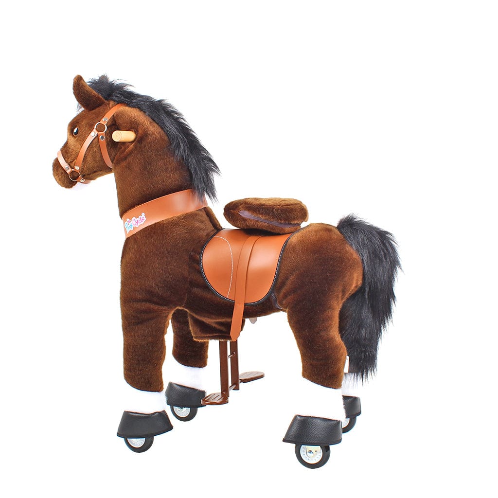 Model U® Horse Ride-On Toy Age 4–7 – Chocolate