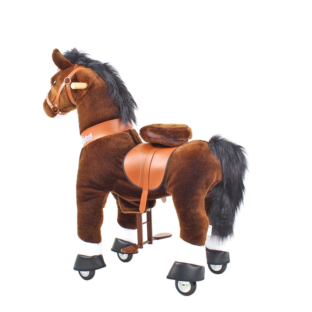 Model U® Horse Ride-On Toy Age 4–7 – Chocolate