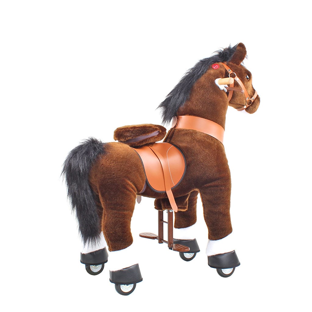 Model U® Horse Ride-On Toy Age 4–7 – Chocolate