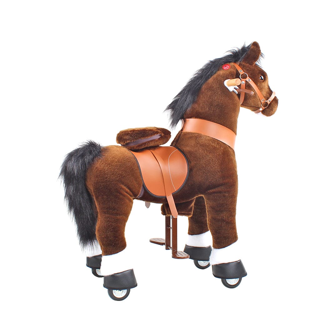 Model U® Horse Ride-On Toy Age 4–7 – Chocolate