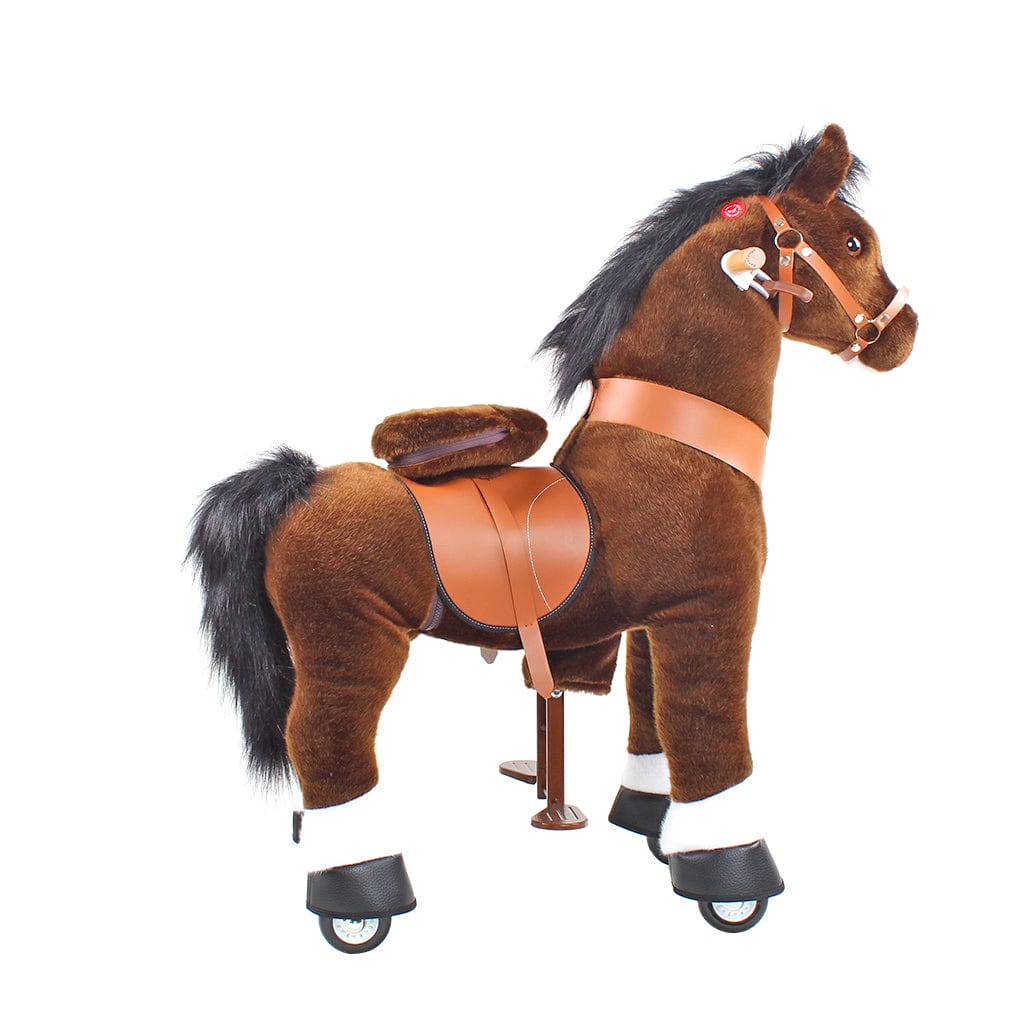 Model U® Horse Ride-On Toy Age 4–7 – Chocolate