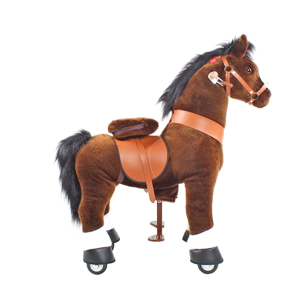 Model U® Horse Ride-On Toy Age 4–7 – Chocolate