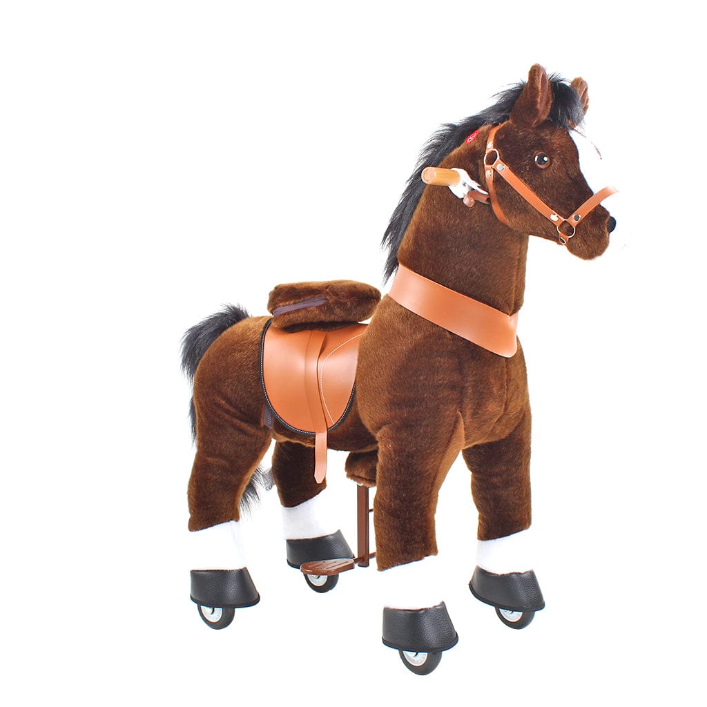 Model U® Horse Ride-On Toy Age 4–7 – Chocolate