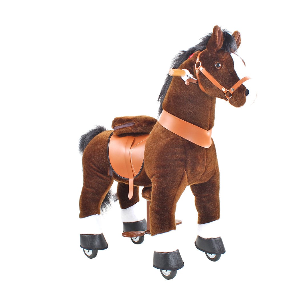Model U® Horse Ride-On Toy Age 4–7 – Chocolate