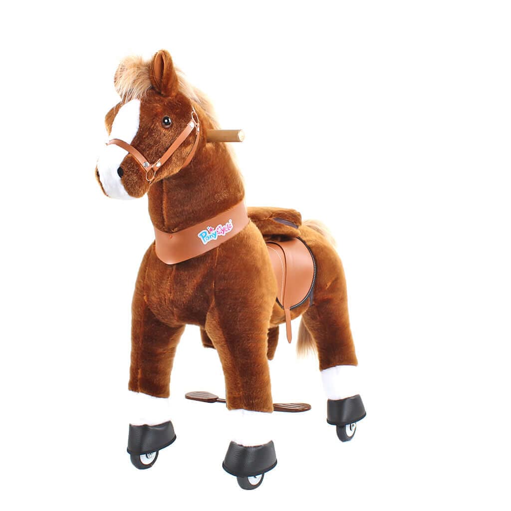 Model U® Horse Ride-On Toy Age 4–7 – Brown
