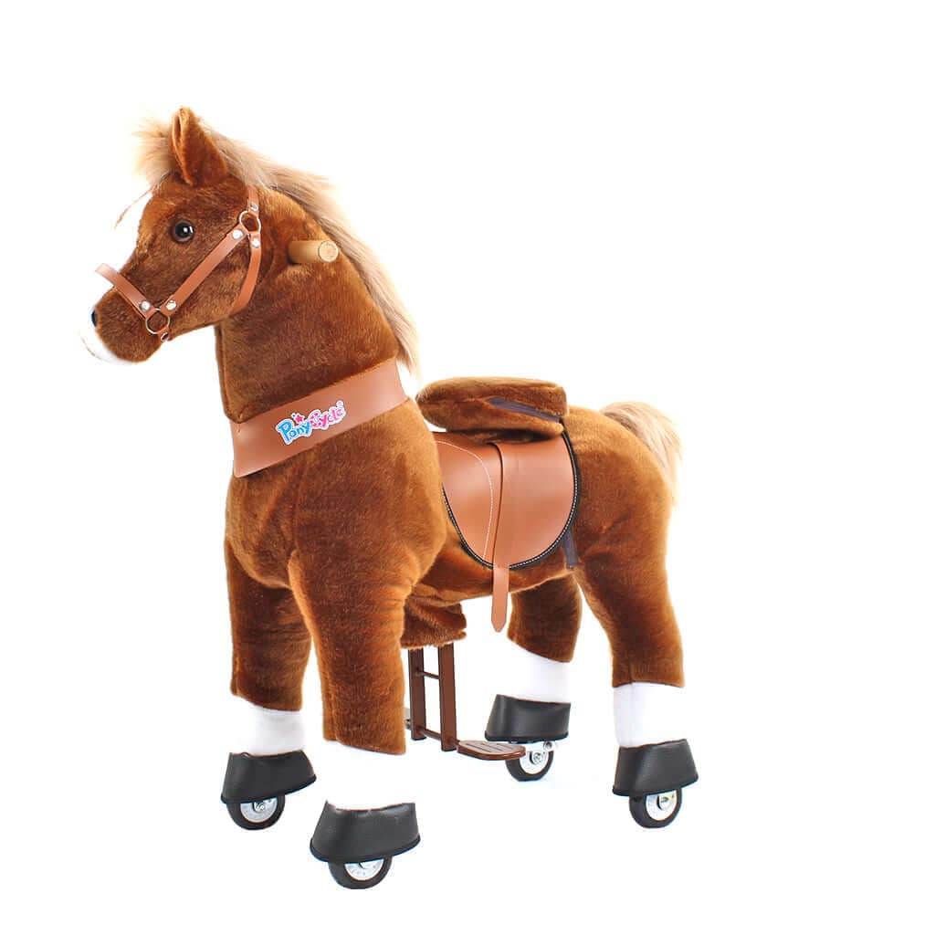 Model U® Horse Ride-On Toy Age 4–7 – Brown