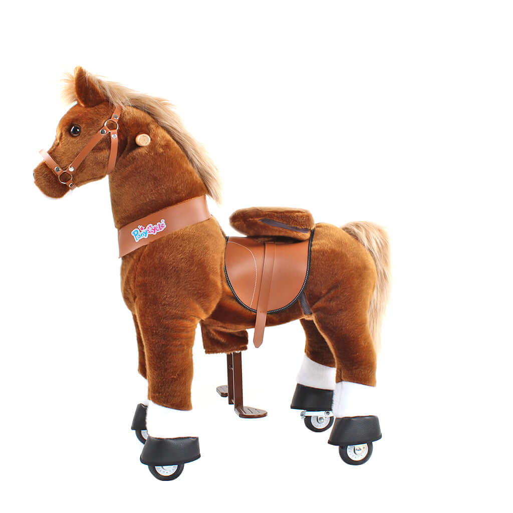 Model U® Horse Ride-On Toy Age 4–7 – Brown