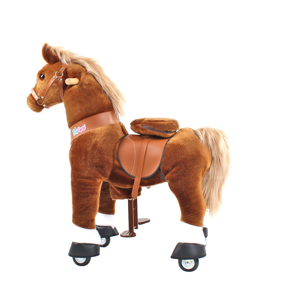 Model U® Horse Ride-On Toy Age 4–7 – Brown