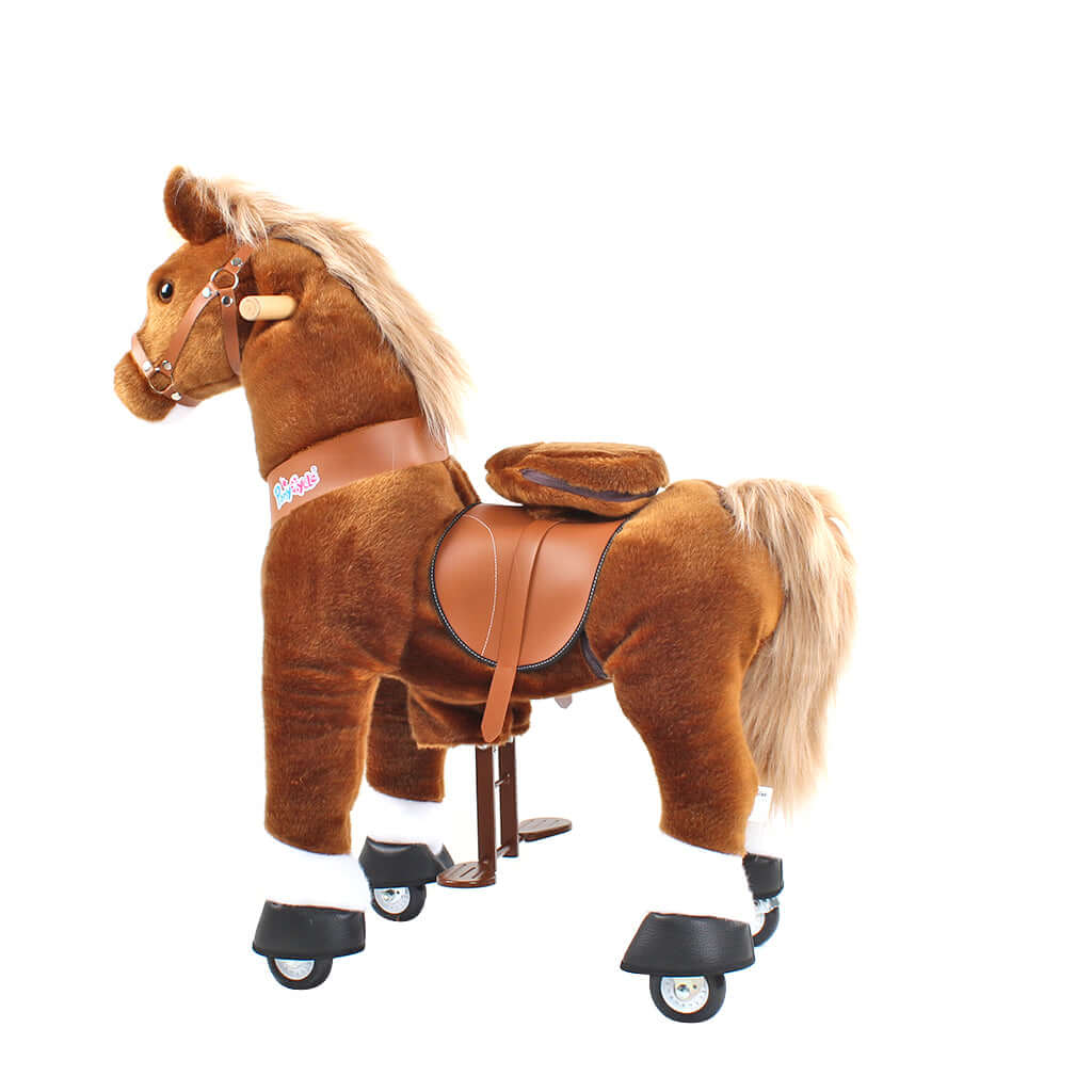 Model U® Horse Ride-On Toy Age 4–7 – Brown