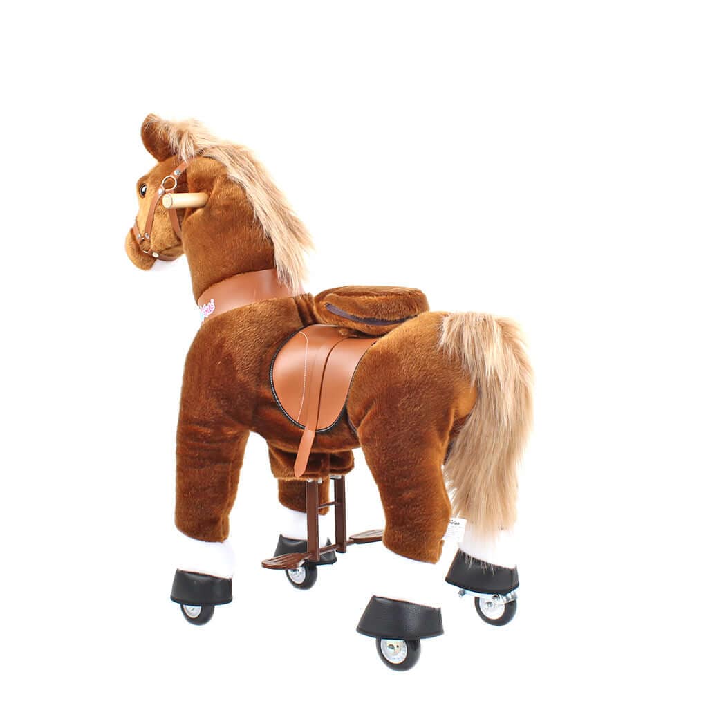 Model U® Horse Ride-On Toy Age 4–7 – Brown