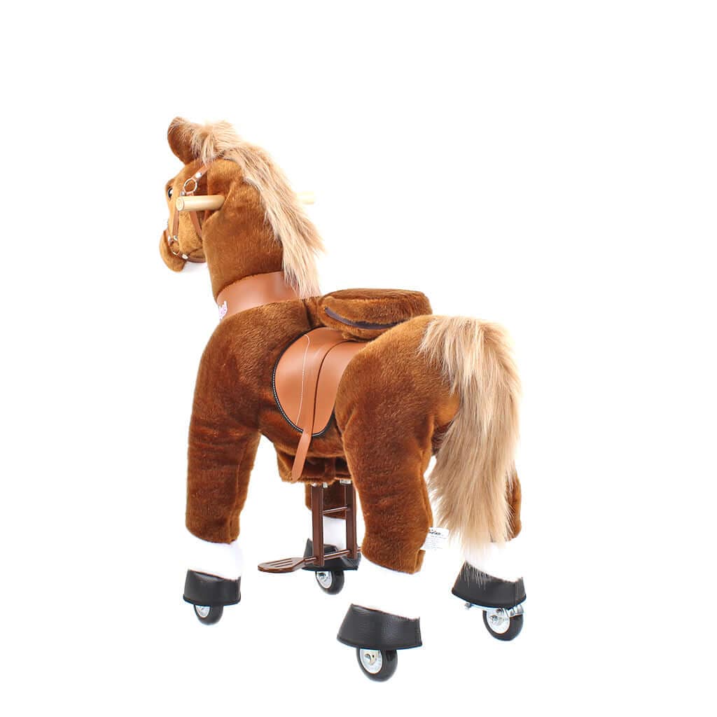 Model U® Horse Ride-On Toy Age 4–7 – Brown