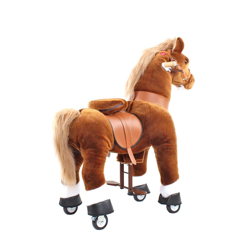 Model U® Horse Ride-On Toy Age 4–7 – Brown
