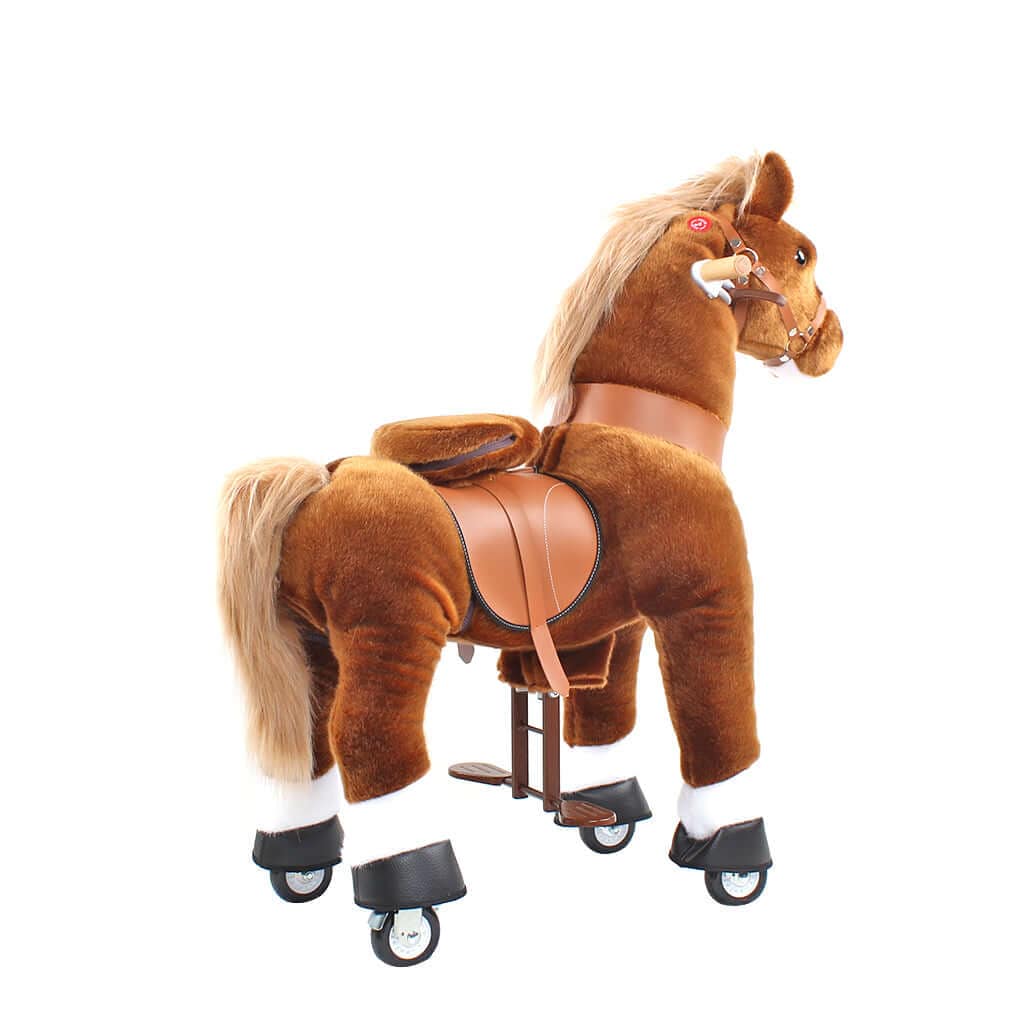Model U® Horse Ride-On Toy Age 4–7 – Brown