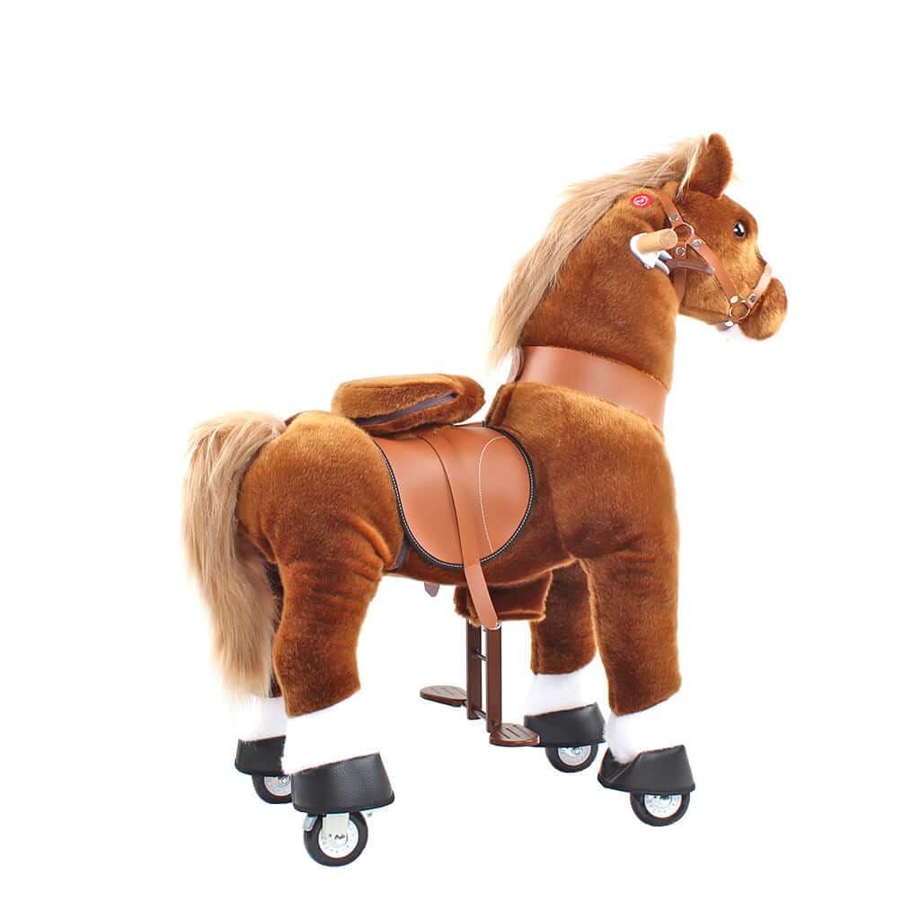 Model U® Horse Ride-On Toy Age 4–7 – Brown