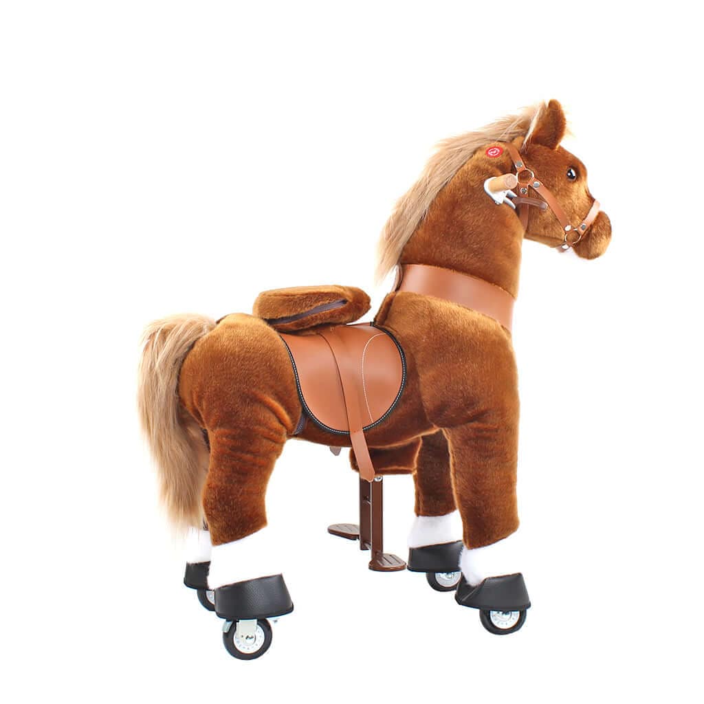 Model U® Horse Ride-On Toy Age 4–7 – Brown