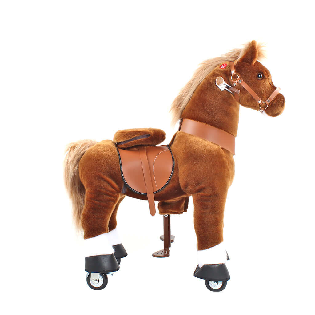 Model U® Horse Ride-On Toy Age 4–7 – Brown