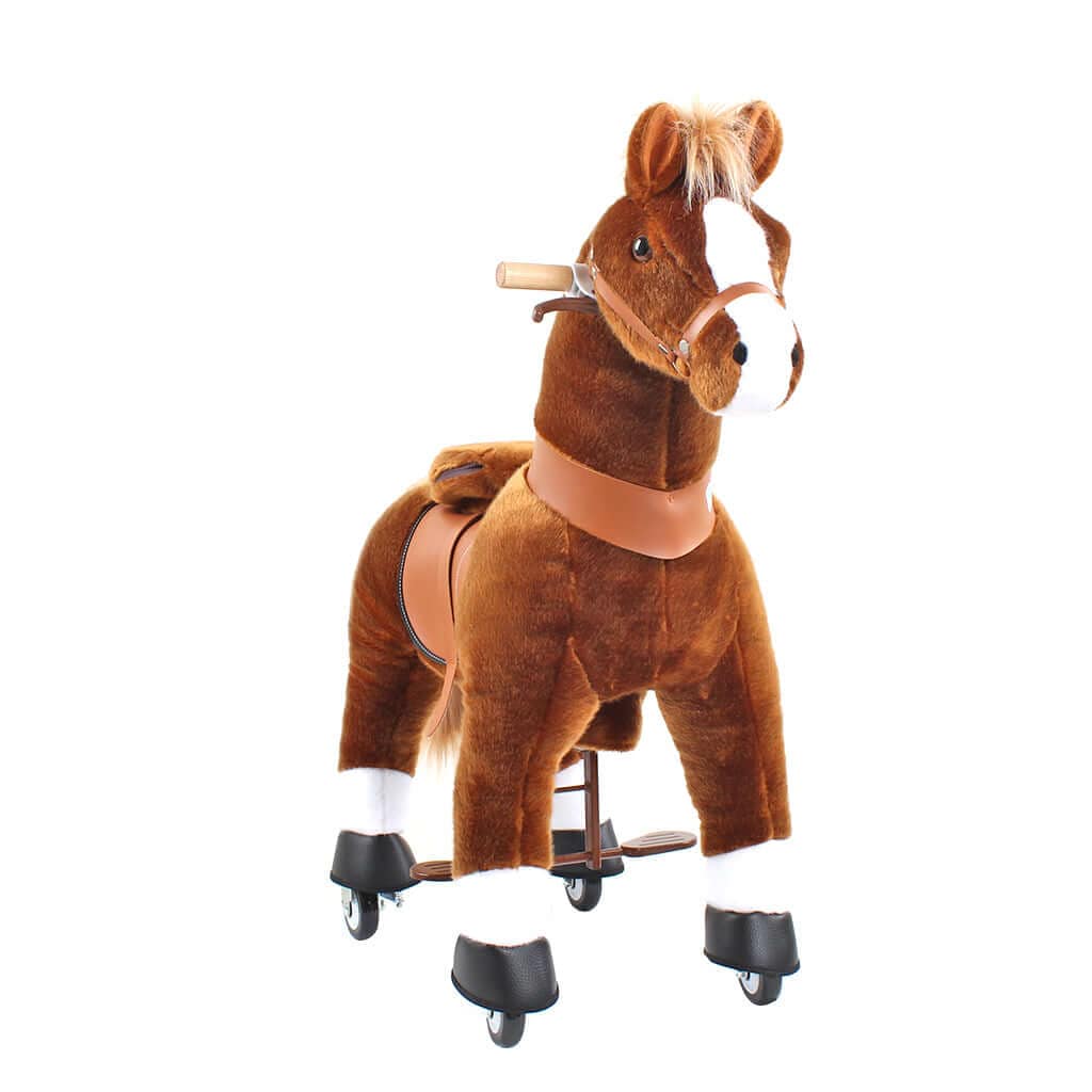 Model U® Horse Ride-On Toy Age 4–7 – Brown