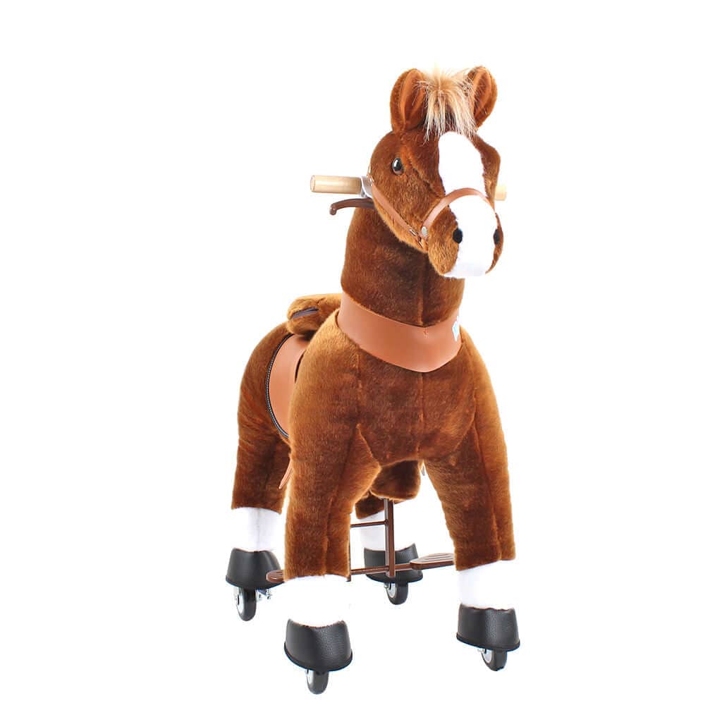 Model U® Horse Ride-On Toy Age 4–7 – Brown