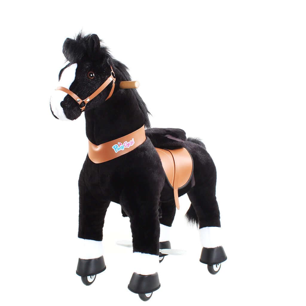 Model U® Horse Ride-On Toy Age 4–7 – Black