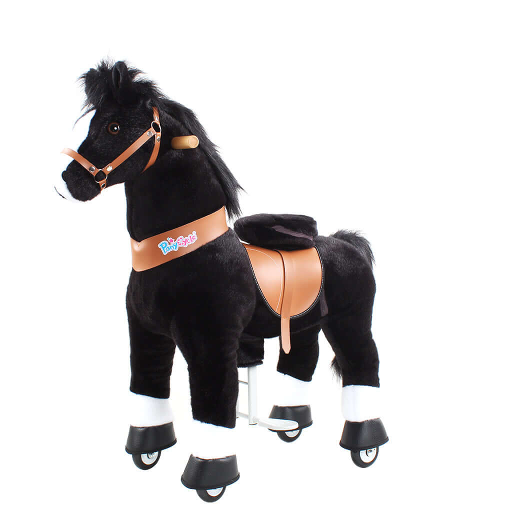 Model U® Horse Ride-On Toy Age 4–7 – Black