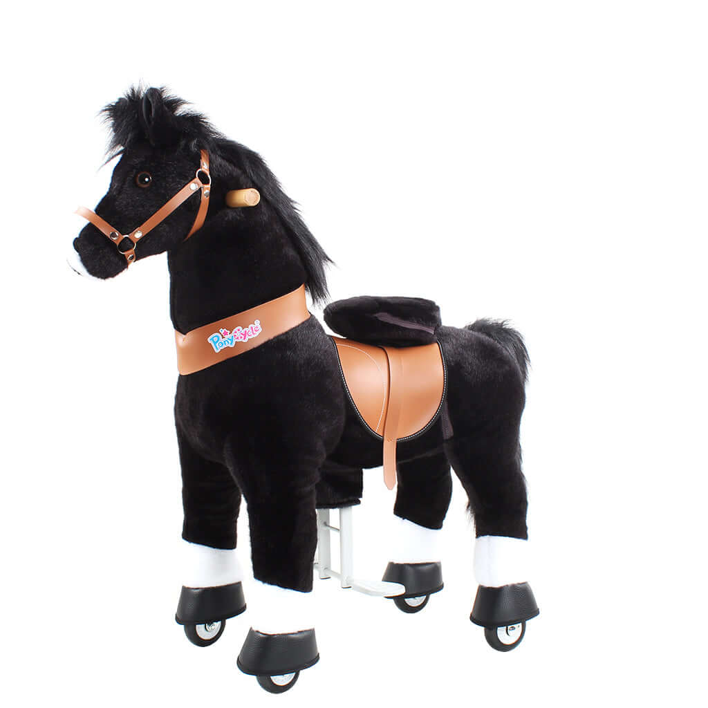Model U® Horse Ride-On Toy Age 4–7 – Black