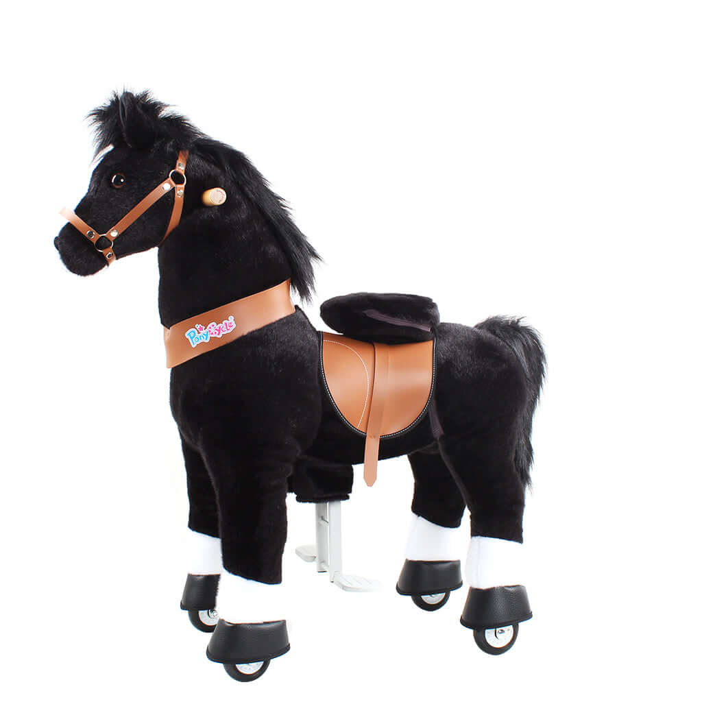 Model U® Horse Ride-On Toy Age 4–7 – Black