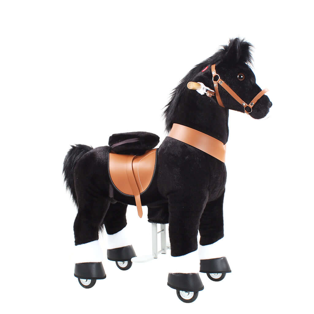 Model U® Horse Ride-On Toy Age 4–7 – Black