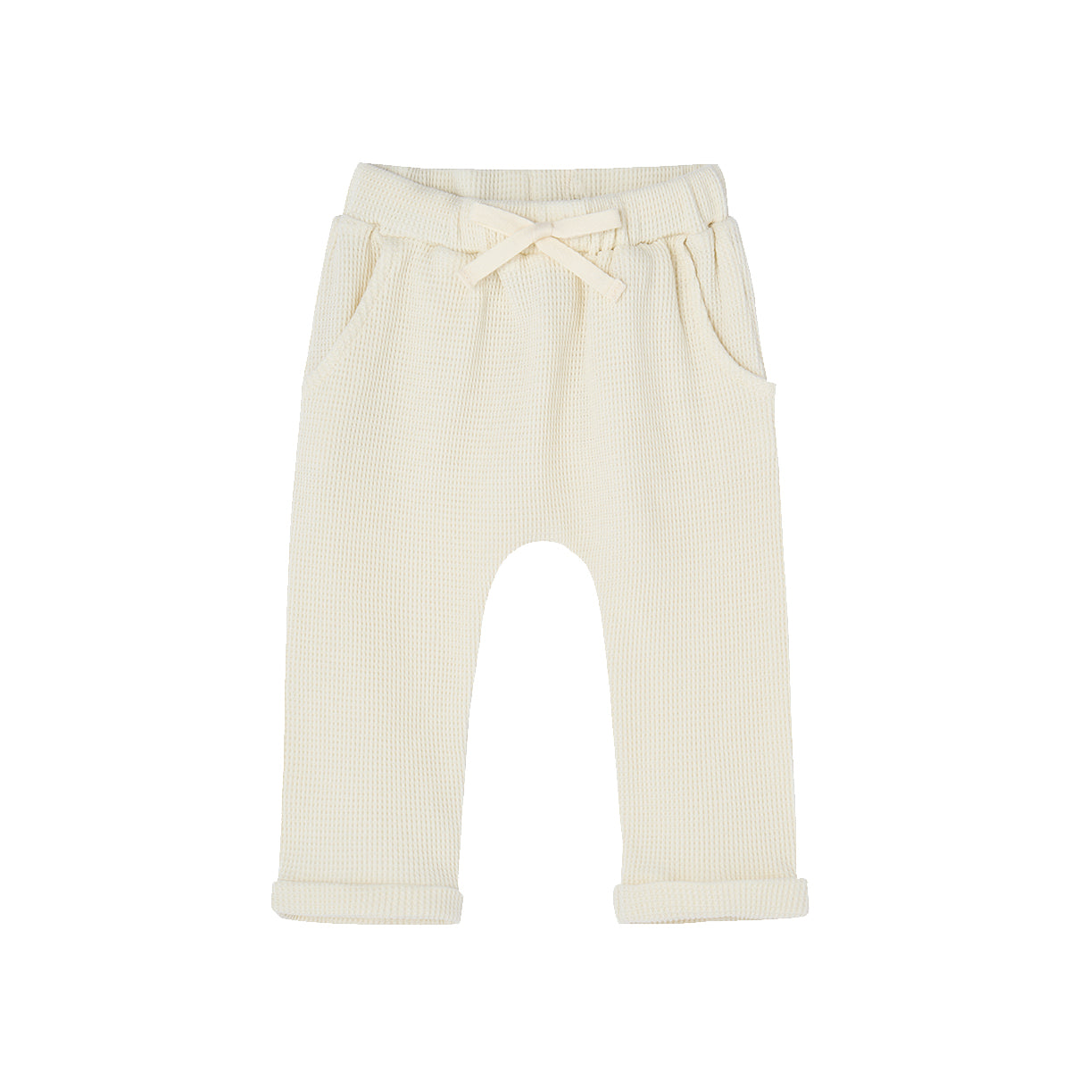 Vanilla Waffle Jogger Pants