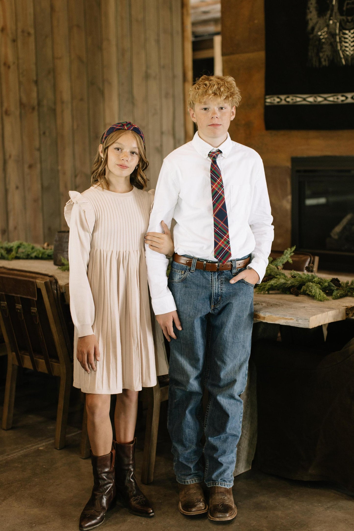 Whistler Plaid - Youth Tie