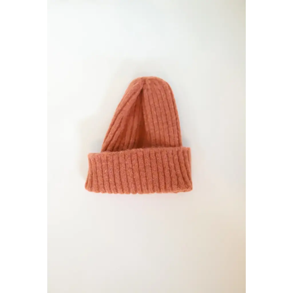 Ribbed Beanie Hat for Kids